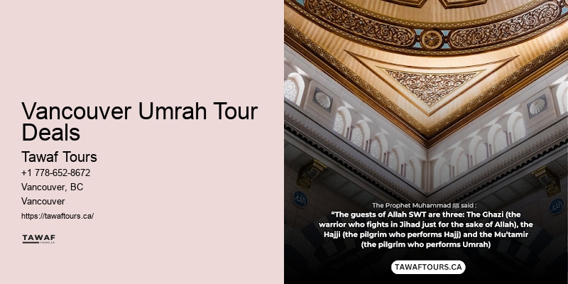 Affordable Hajj Packages Vancouver Umrah Tour Deals