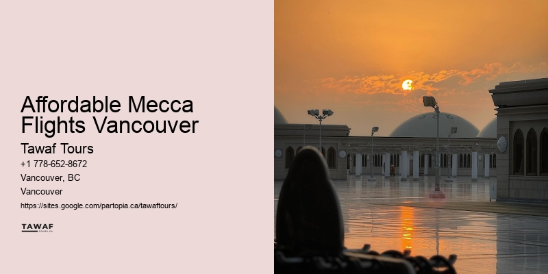 Affordable Mecca Flights Vancouver