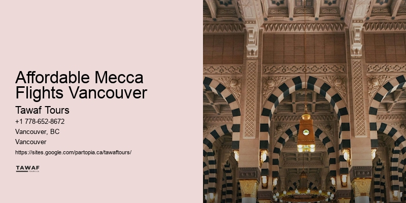 Affordable Mecca Flights Vancouver Umrah Journey 2024