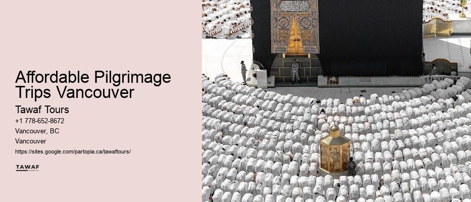 Affordable Pilgrimage Trips Vancouver Hajj Trip Packages