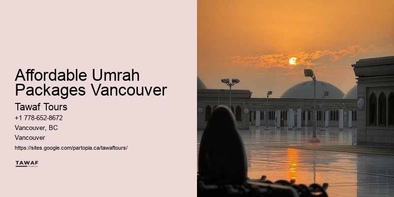 Affordable Umrah Packages Vancouver