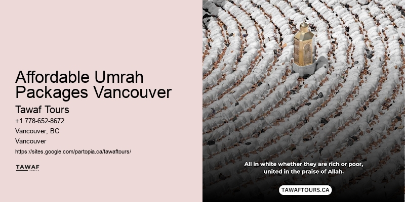 Umrah Package Rates Affordable Umrah Packages Vancouver