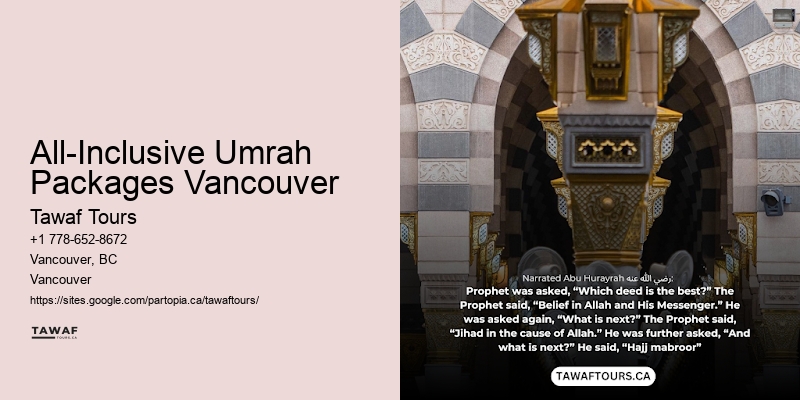 All-Inclusive Umrah Packages Vancouver Umrah Tour Offers