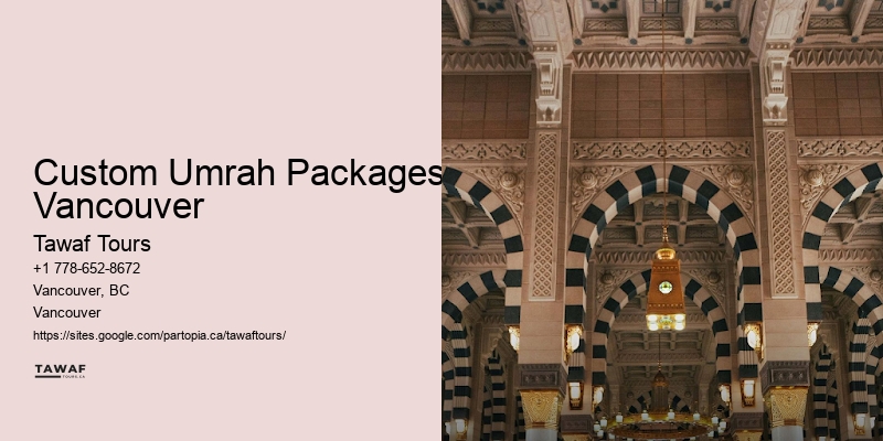 Custom Umrah Packages Vancouver Men’s Umrah Packages