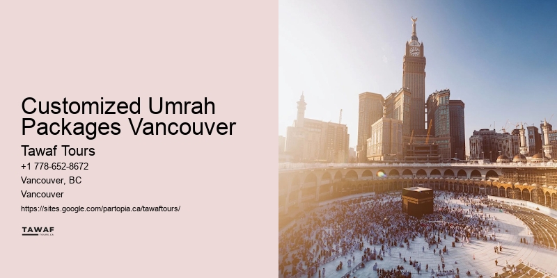 Customized Umrah Packages Vancouver Budget Umrah Packages