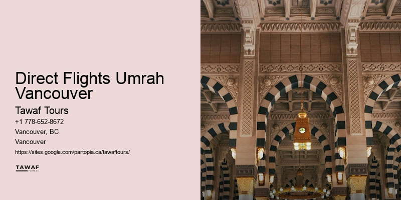 Direct Flights Umrah Vancouver Umrah Travel Tips