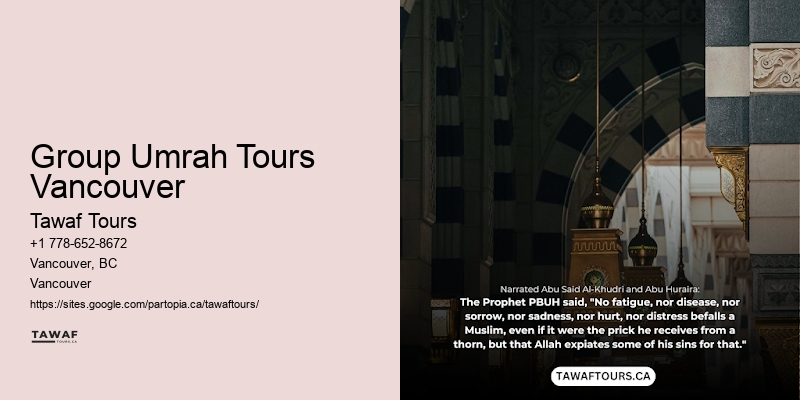 Group Umrah Tours Vancouver Umrah Early Bird Offers