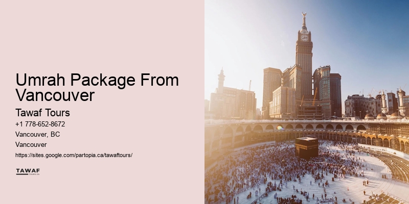 Umrah Package From Vancouver Umrah Package Offers