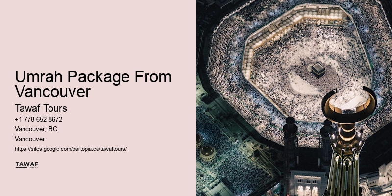 Umrah Package From Vancouver Umrah Packages for Groups