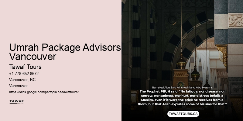 Luxury Pilgrimage Packages Umrah Package Advisors Vancouver