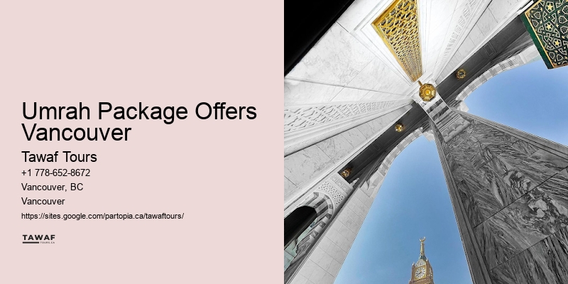 Umrah Package Offers Vancouver Religious Tours