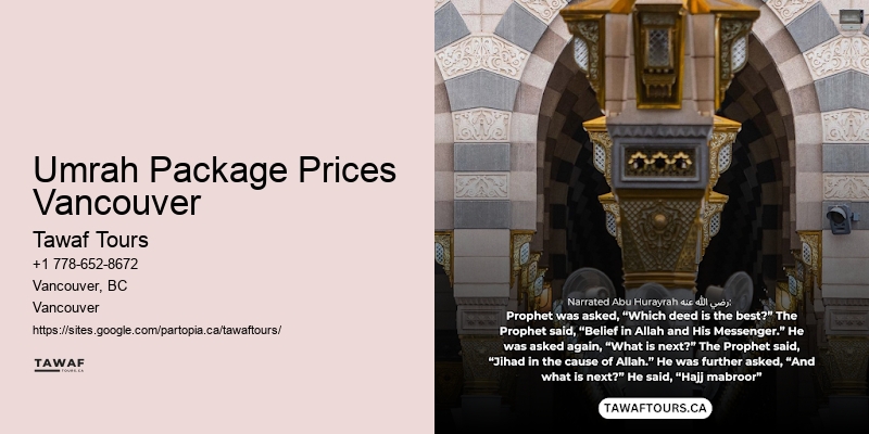 Umrah Package Prices Vancouver Ramadan Umrah Packages
