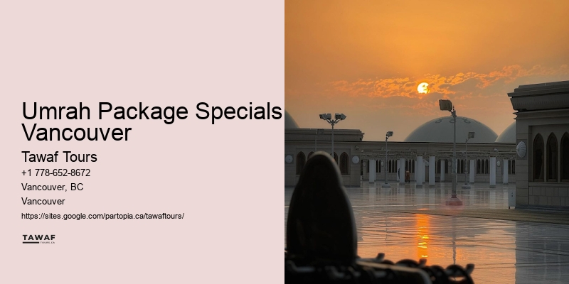Umrah Package Specials Vancouver
