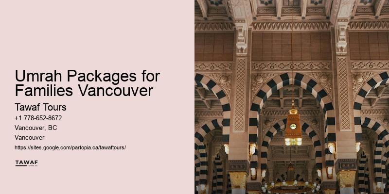 Umrah Travel Packages 2024 Umrah Packages for Families Vancouver