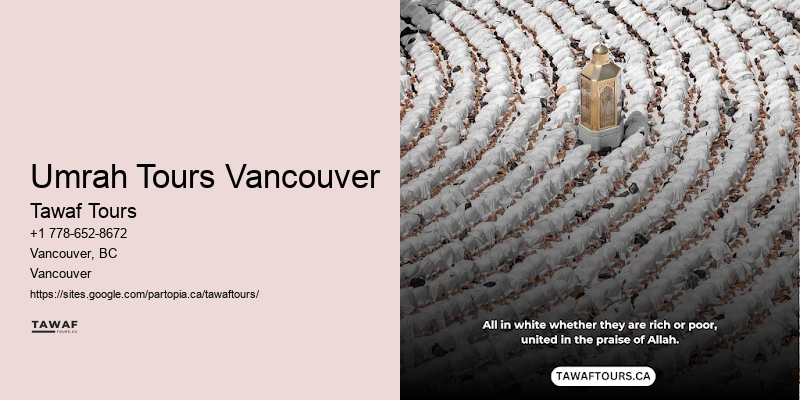 Umrah Tours Vancouver to Mecca Umrah Packages