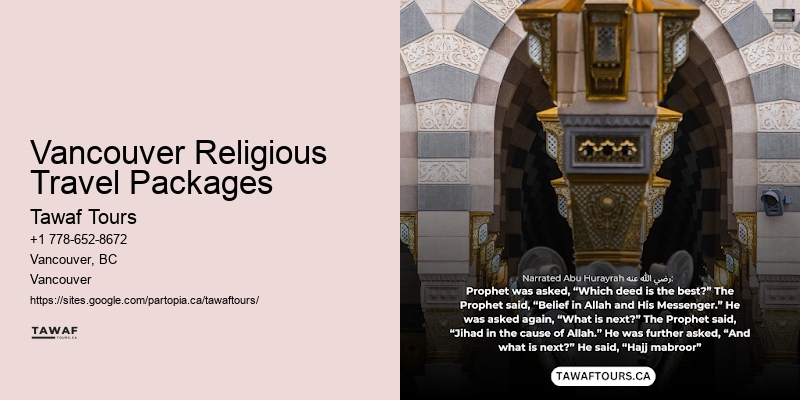 Umrah Package Deals Vancouver Religious Travel Packages