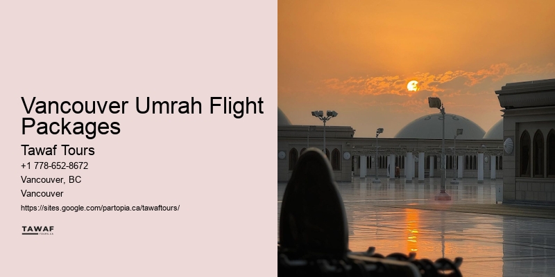 Vancouver Umrah Flight Packages