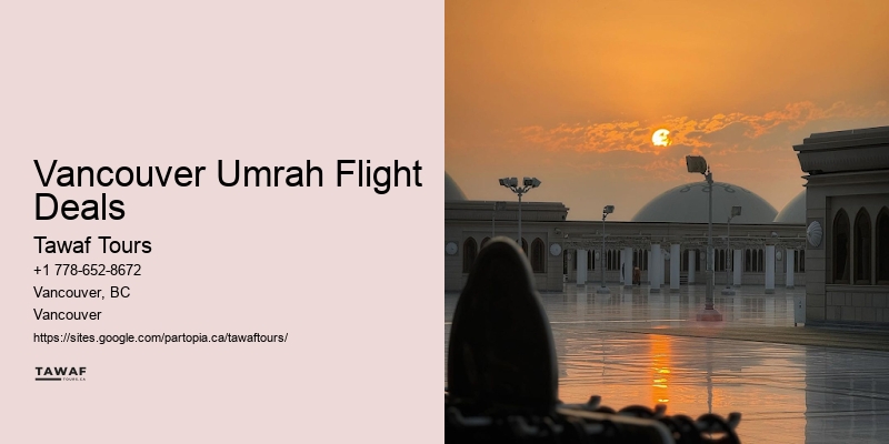 Vancouver Umrah Flight Deals