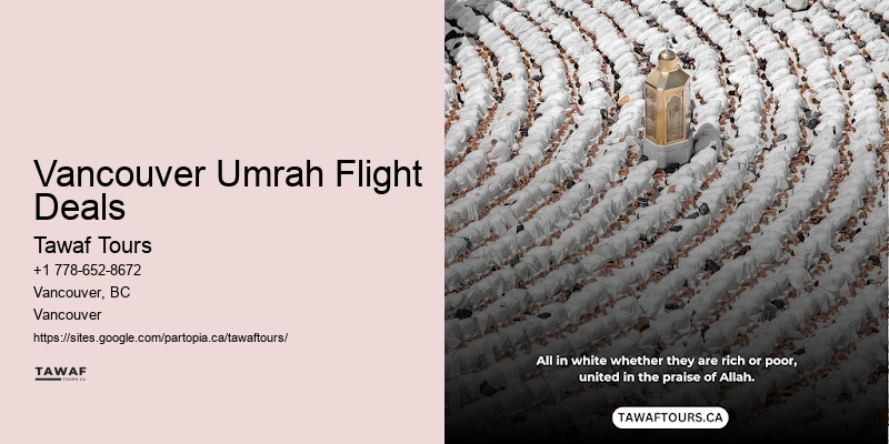 Umrah Travel Packages Near Me Vancouver Umrah Flight Deals