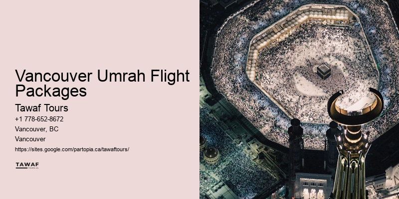 Umrah Specials Vancouver Umrah Flight Packages