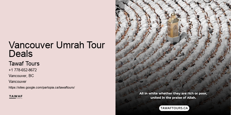 Vancouver Umrah Tour Deals Umrah Group Packages