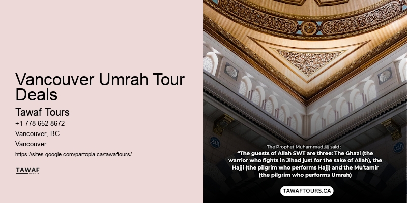 Vancouver Umrah Tour Deals Umrah Multi-City Packages